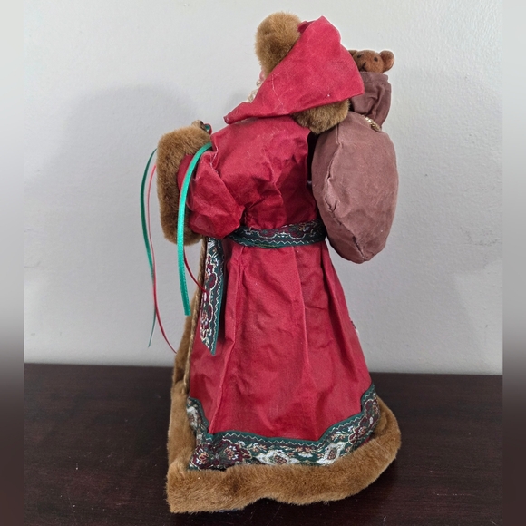 Santa’s World Kurt S Adler Porcelain Victorian St Nicholas Christmas Tree Topper - Picture 4 of 11